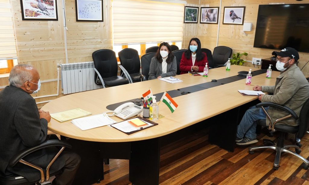Students demand promotion of geo-tourism in Ladakh, LG Mathur assures
