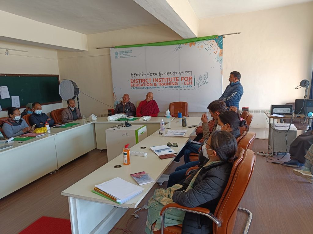 DIET Leh celebrates Bhoti Language Day