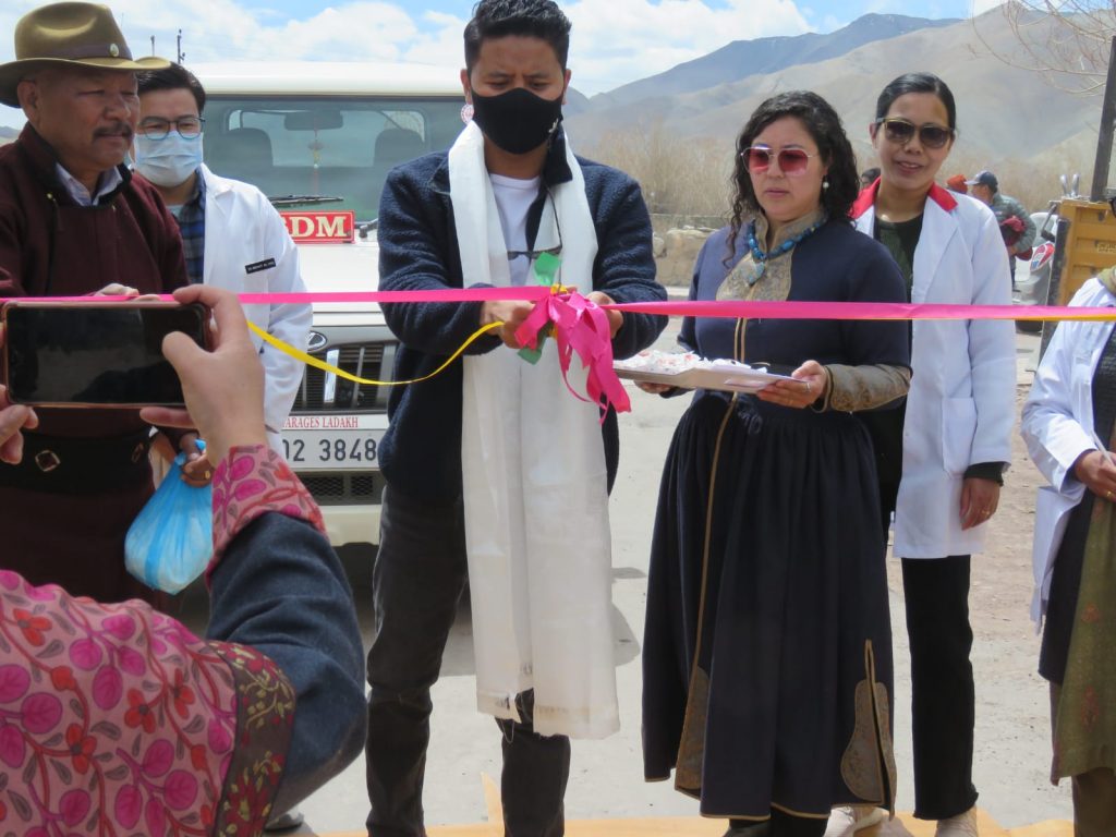 Block Health Mela held at Nyoma