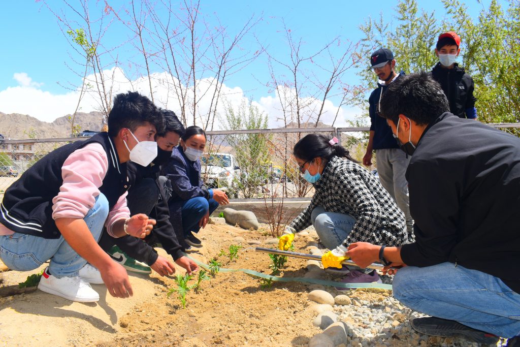 Earth Day celebrated at EJM College Leh
