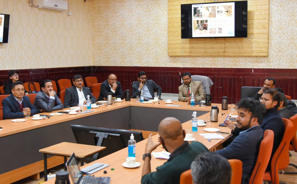 One-day workshop on implementation of energy-efficient buildings and insulation technology organised at Leh