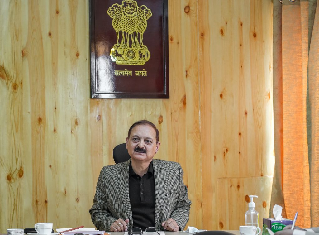 Pr Secy H&ME Pawan Kotwal ask officials to make International Yoga Day grand success in Ladakh
