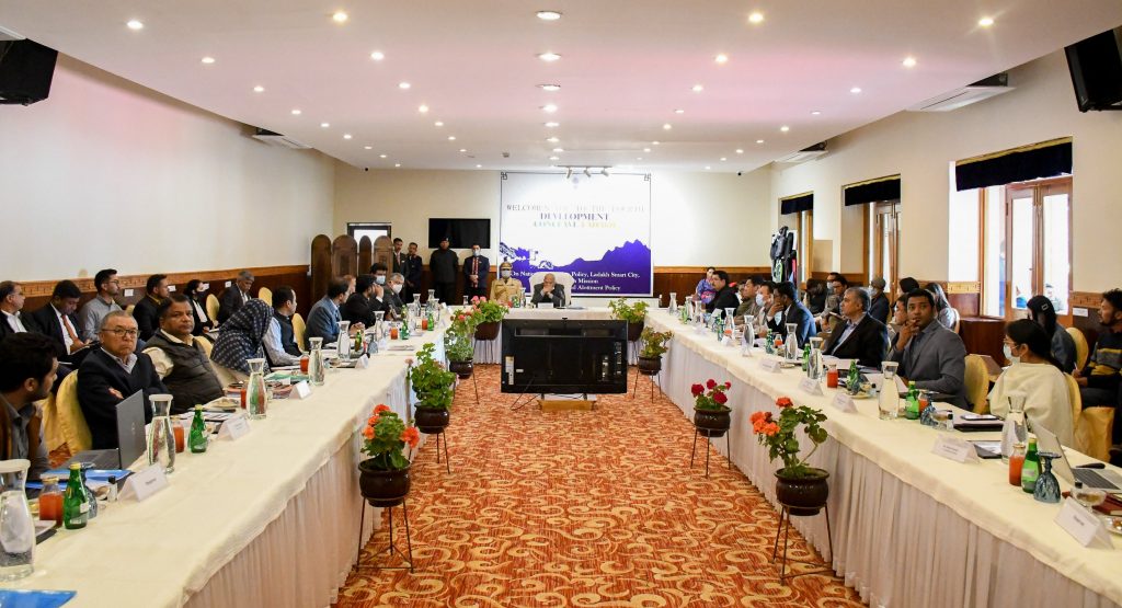 Industrial land policy among key focus areas as LG chairs Ladakh Development Conclave