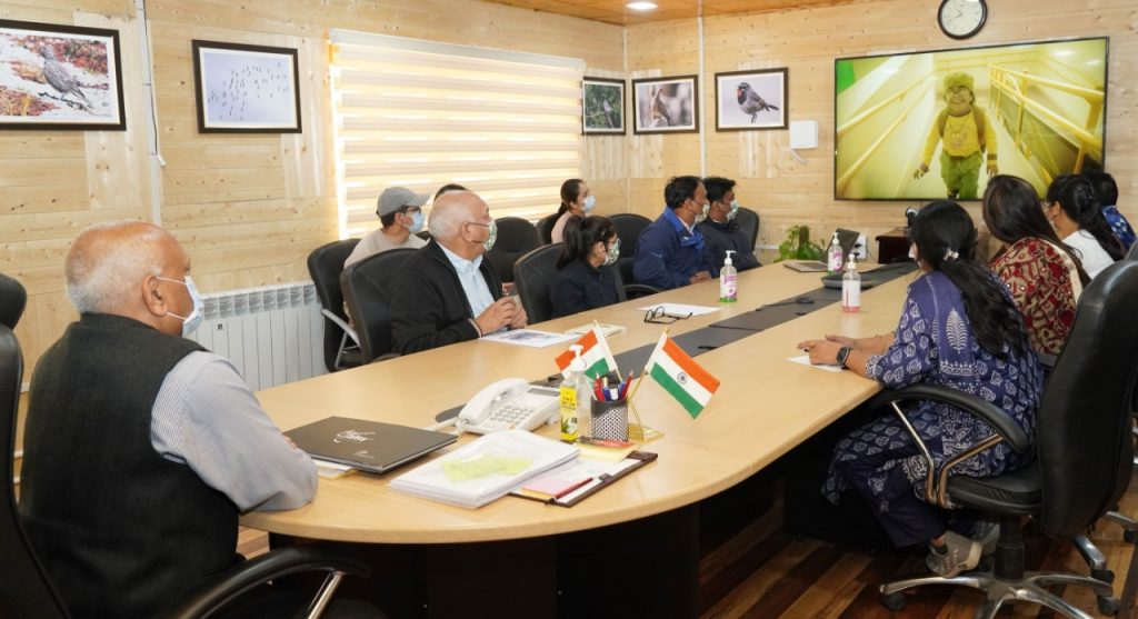 Secretary, Arushi Society discusses plans to provide inclusive education to special children in Ladakh