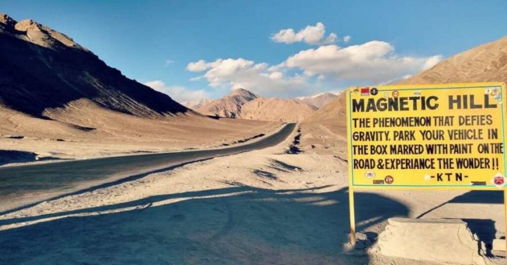 Magnetic Hill: The Beautiful But Strange Natural Wonder Of Ladakh - Explore Ladaklh - indusdispatch.in