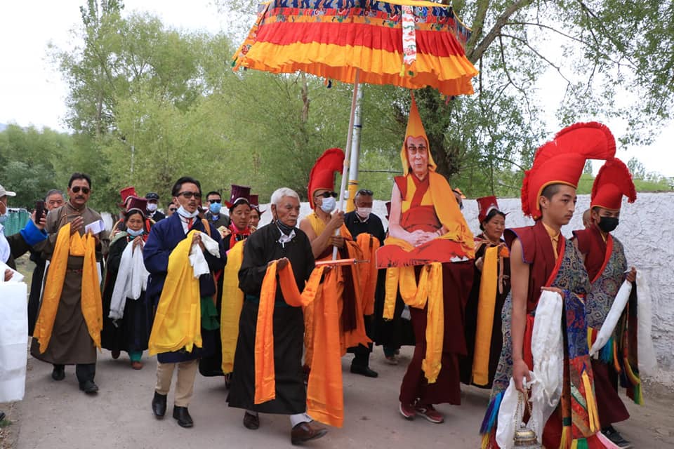 In Pics | Leh celebrates His Holiness 14th Dalai Lama’s Birthday with great fervour In Pics | Leh celebrates His Holiness 14th Dalai Lama’s Birthday with great fervour - Ladakh News - indusdispatch.in