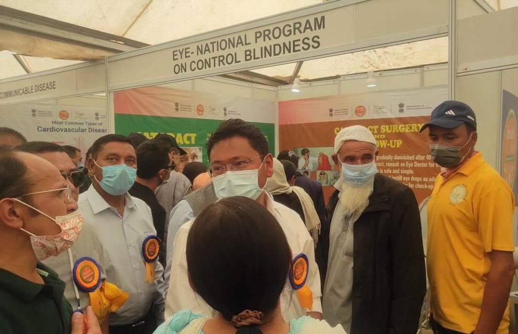 Mega Health Fest commences in Diskit - Ladakh News - indusdispatch.in