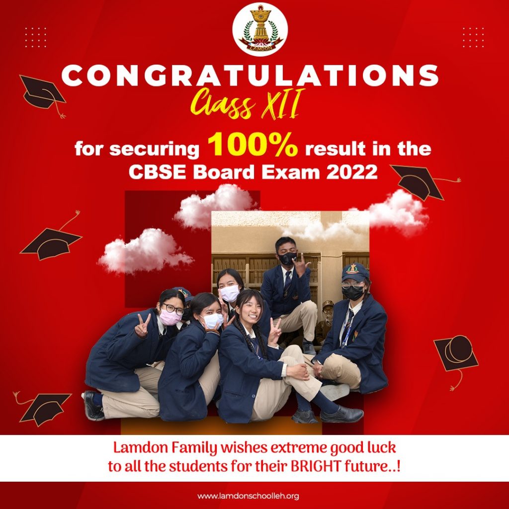 Lamdon School gets 100% Pass Percentage in CBSE 12th results - Ladakh News - indusdispatch.in