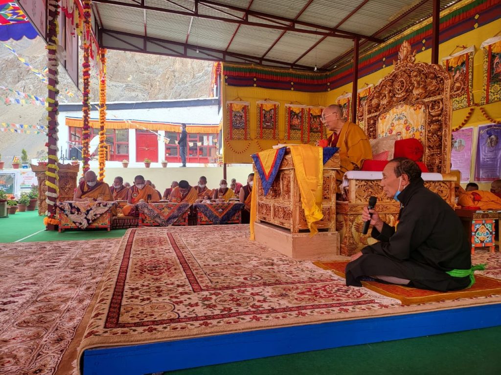 His Holiness Dalai Lama attends closing ceremony of Ling-Gon Yarchos Chenmo - Ladakh News - indusdispatch.in