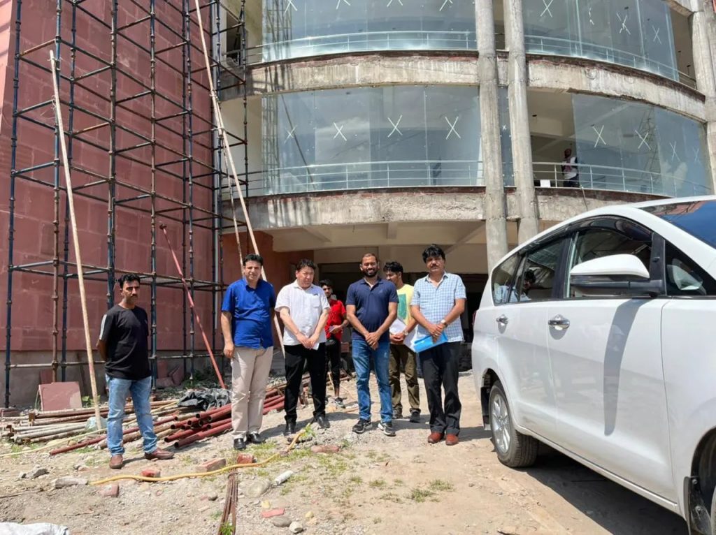 CEC inspects work progress at Kargil House Jammu, Girls Hostel, Boys Hostel - Ladakh News - indusdispatch.in
