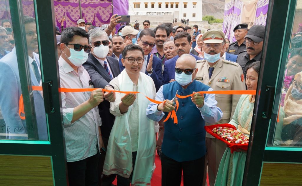 LG Mathur inaugurates apricot processing plant at Nimoo - Ladakh News - indusdispatch.in