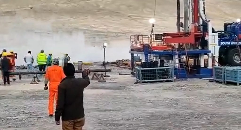 Watch | India’s 1st geothermal power project blowing 100 tons of energy per hour at Puga in Ladakh - Ladakh News - indusdispatch.in