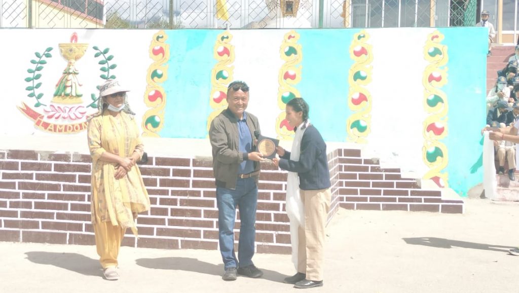 Lamdon Schools Dolma gets Rs 25 lac scholarship to study in MUWCI