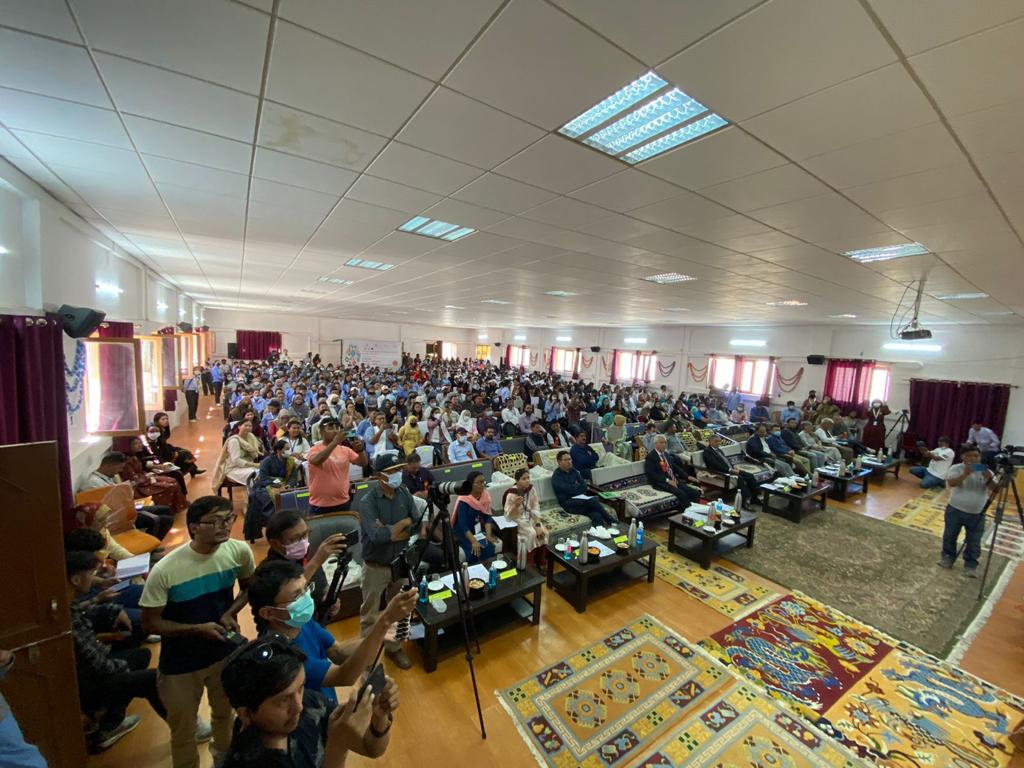 Ladakh’s first education fair sees huge participation