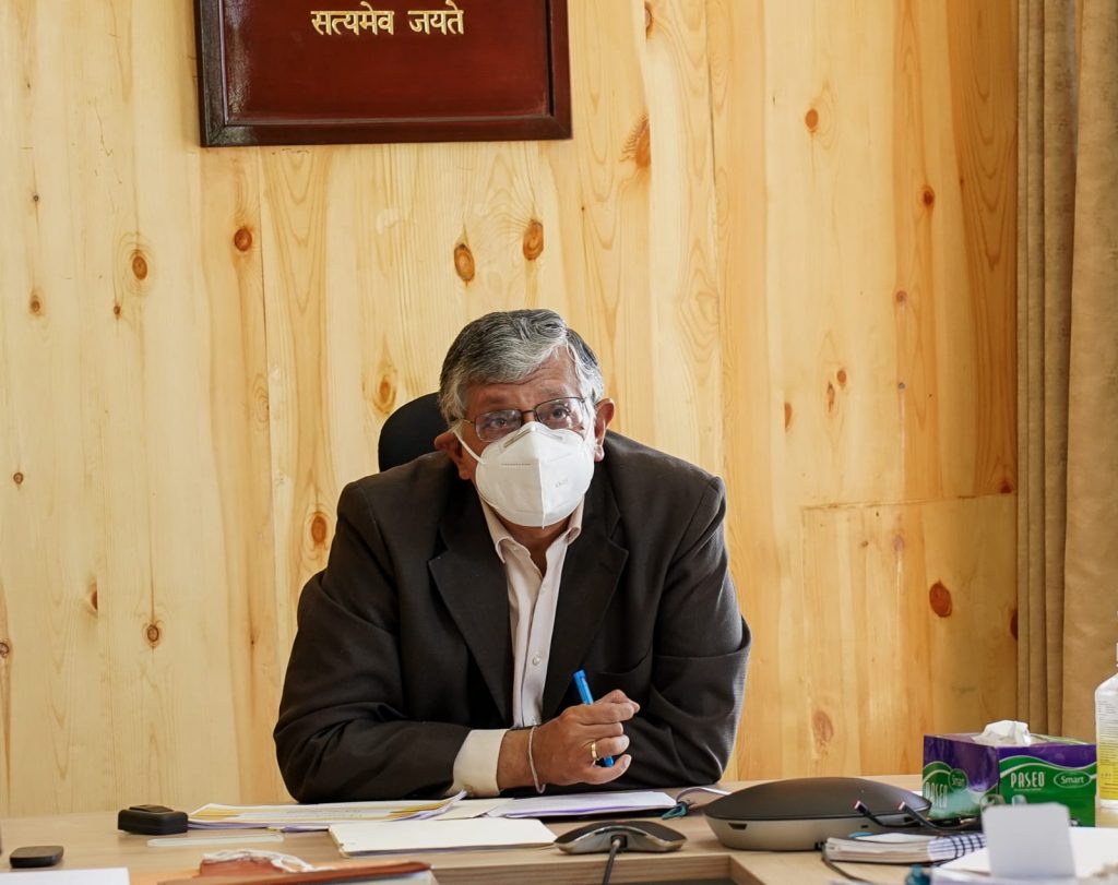 Advisor Narula chairs meeting to review implementation of Solid Waste Management Rules - Ladakh News - indusdispatch.in