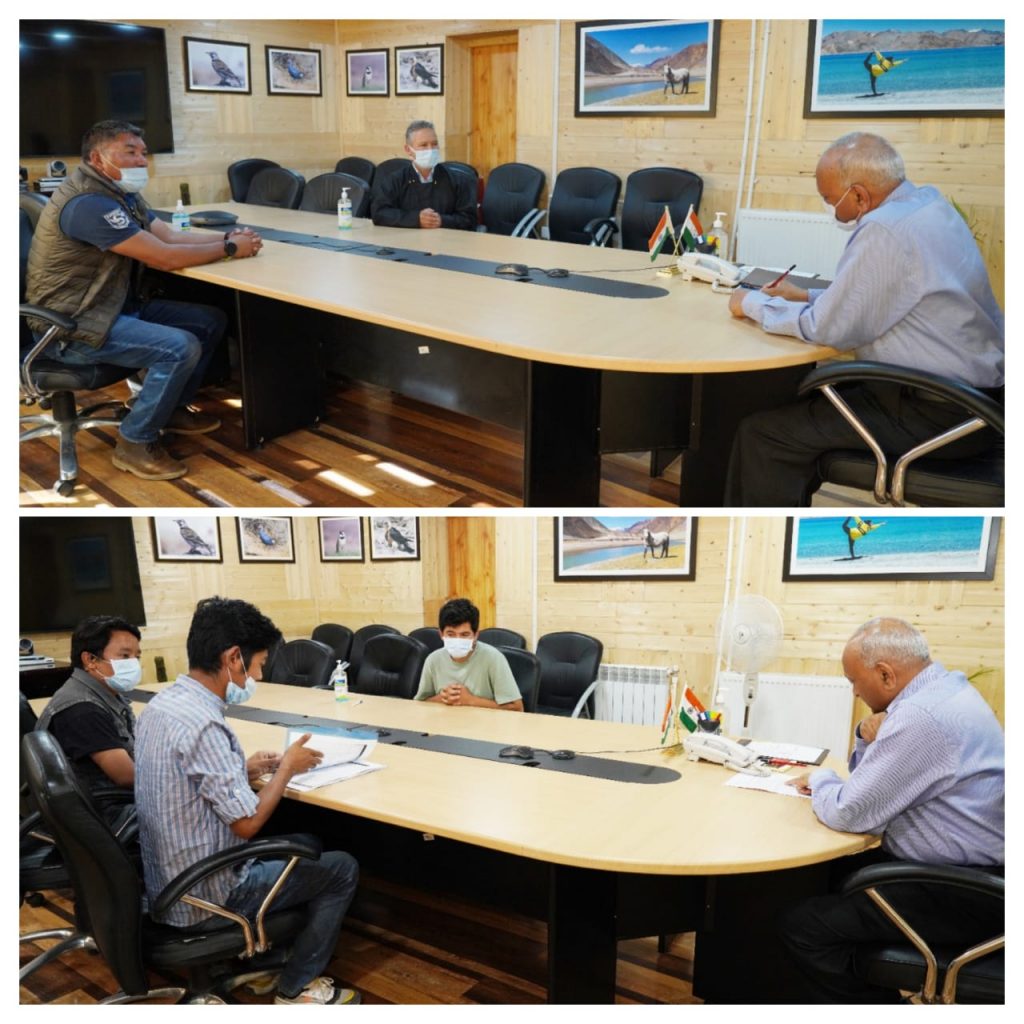 Various delegations raise many issues with LG Mathur - Ladakh News - indusdispatch.in