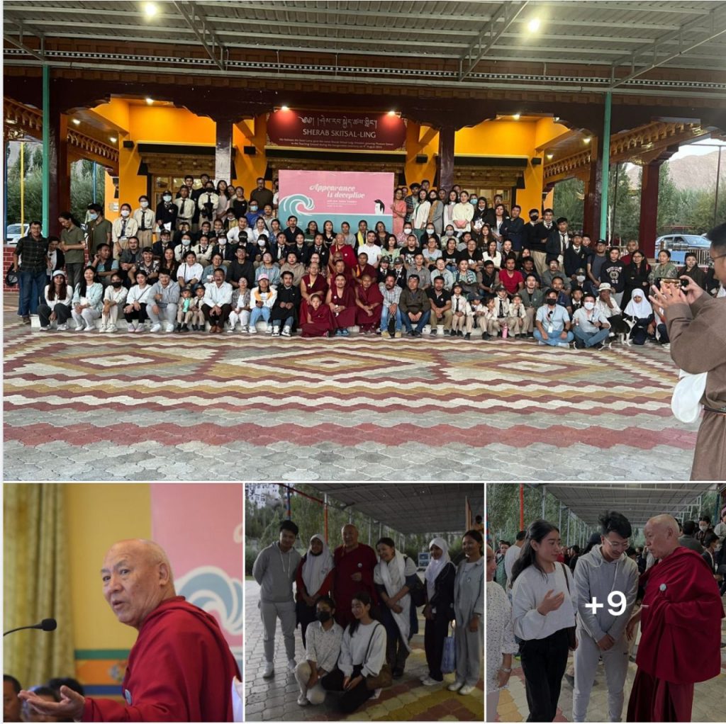 Ven. Geshe Lhakdor la holds talk on “Appearance is Deceptive” at Thiksey Library - Ladakh News - indusdispatch.in