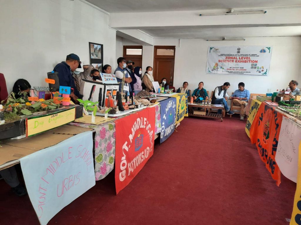 Zonal Level Science exhibition organised at Khaltse - Ladakh News - indusdispatch.in