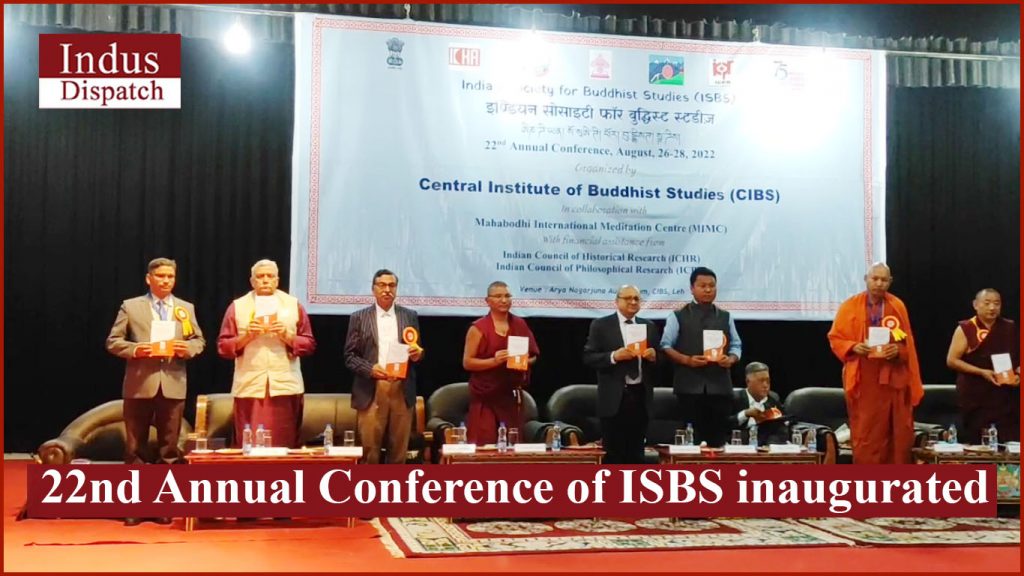22nd Annual Conference of ISBS inaugurated 22nd Annual Conference of ISBS inaugurated - Ladakh News - indusdispatch.in