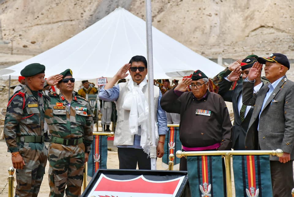 CEC Tashi celebrates Independence Day with War Veterans