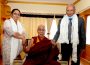 LG Mathur pays respects to HH Dalai Lama - Ladakh News - indusdispatch.in