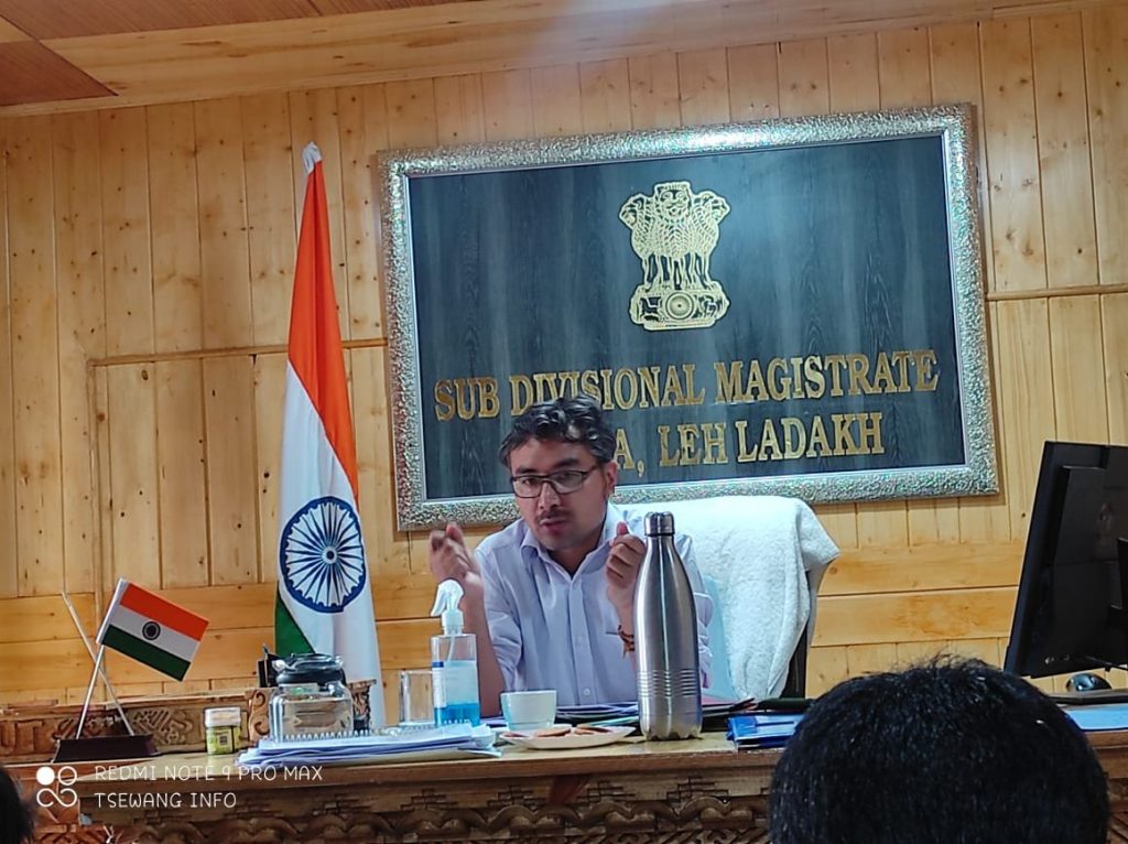 SDM Nubra reviews Independence Day preparation - Ladakh News - indusdispatch.in