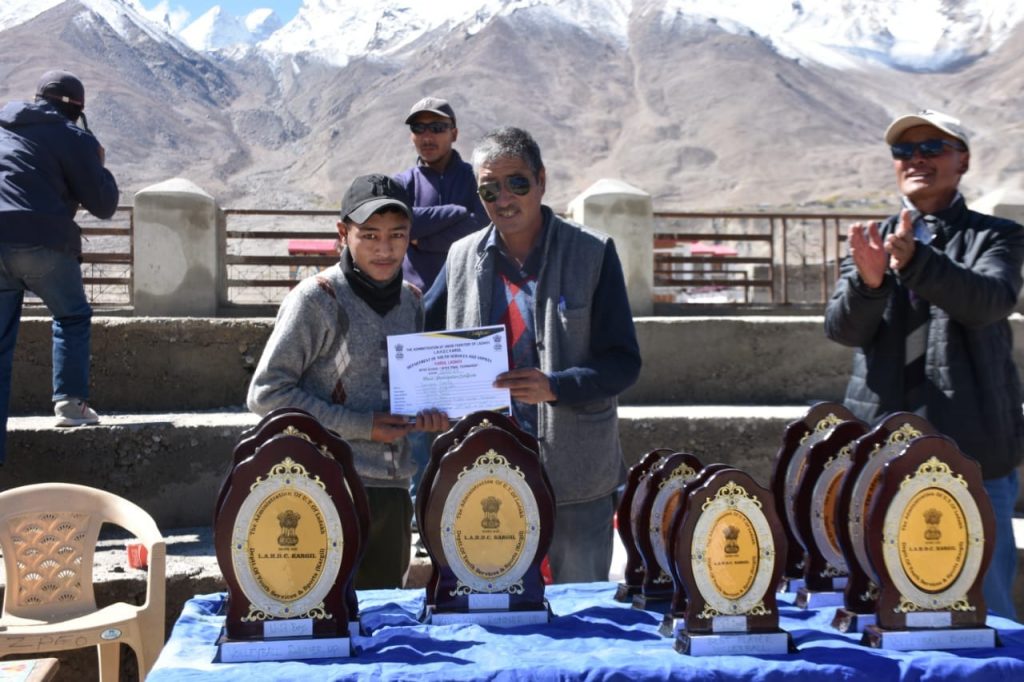 Inter-school tournament concludes in Zanskar
