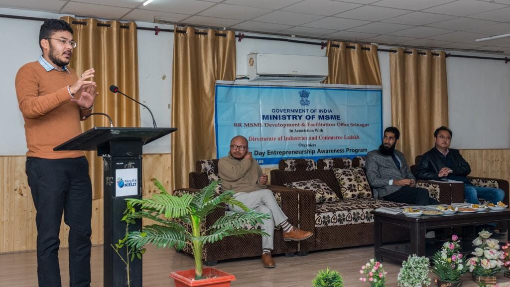 “Entrepreneurship Awareness Program” held in Leh