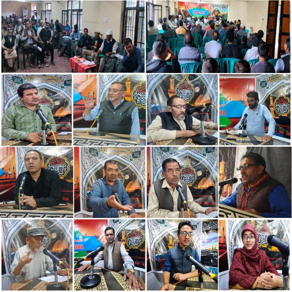 Day Long District Level Multilingual Hussaini Mushaira held in Kargil - Ladakh News - indusdispatch.in