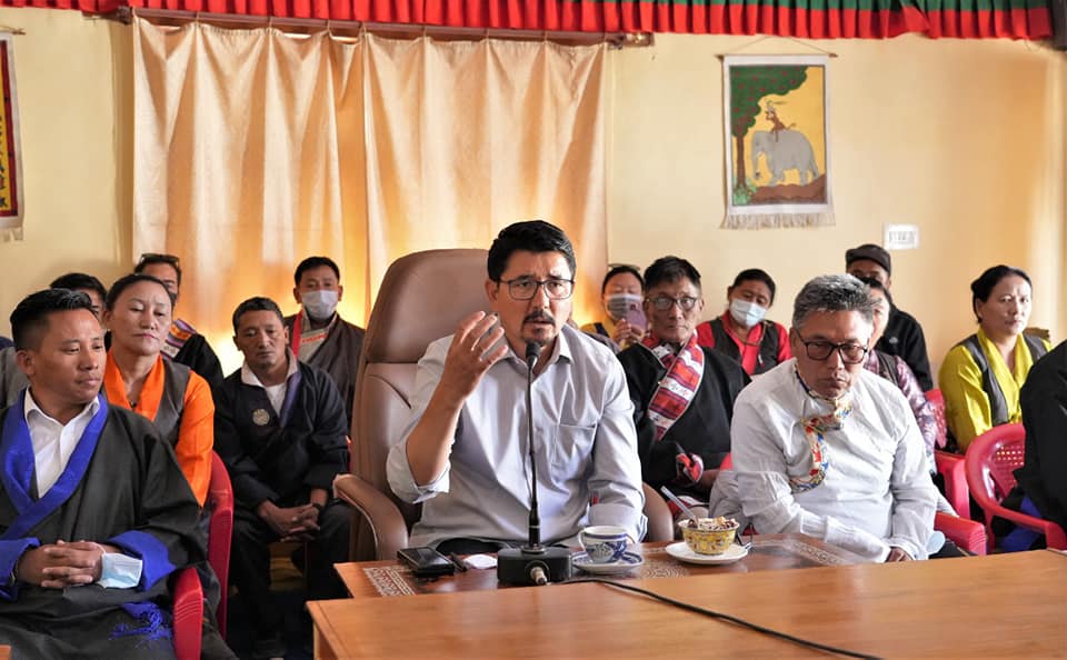 CEC Tashi attends Tibetan Local Assembly session in Leh CEC Tashi attends Tibetan Local Assembly session in Leh - Ladakh News - indusdispatch.in