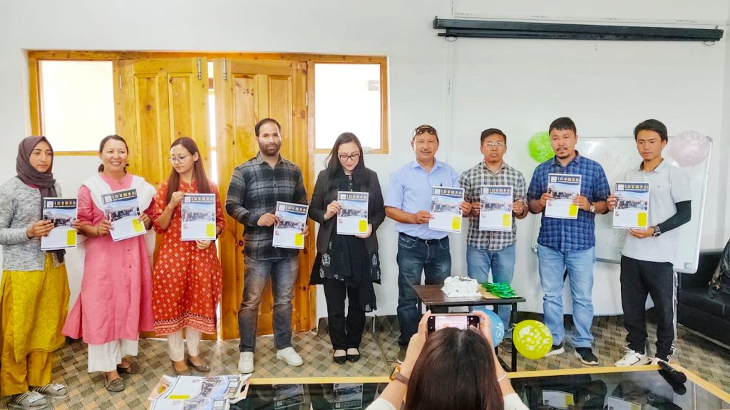 GDC Nubra released its first edition of bi-annual newsletter ‘Ldumra’ - Ladakh News - indusdispatch.in