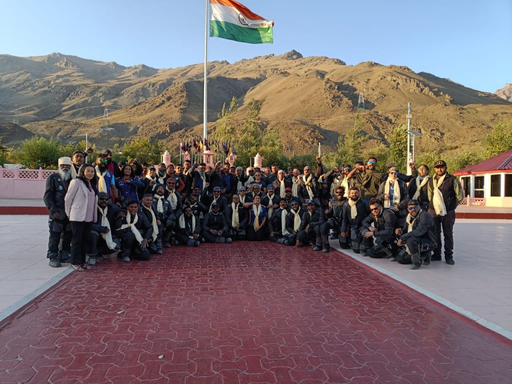 LADAKH NEWSLATEST NEWSTRENDING Freedom Moto Ride reaches Kargil War Memorial - Ladakh News - indusdispatch.in