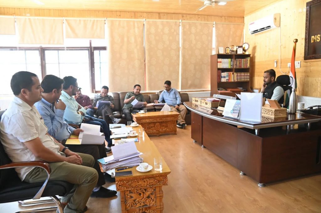 DC Kargil chairs review meeting of budget schemes DC Kargil chairs review meeting of budget schemes - Ladakh News - indusdispatch.in