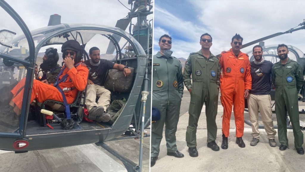 IAF rescues Israeli national from high-altitude area in Ladakh IAF rescues Israeli national from high-altitude area in Ladakh - Ladakh News - indusdispatch.in