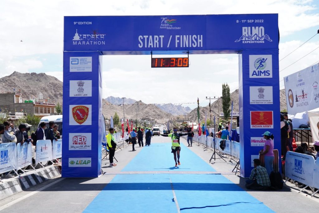 9th Edition of Ladakh Marathon concludes successfully - Ladakh News - indusdispatch.in
