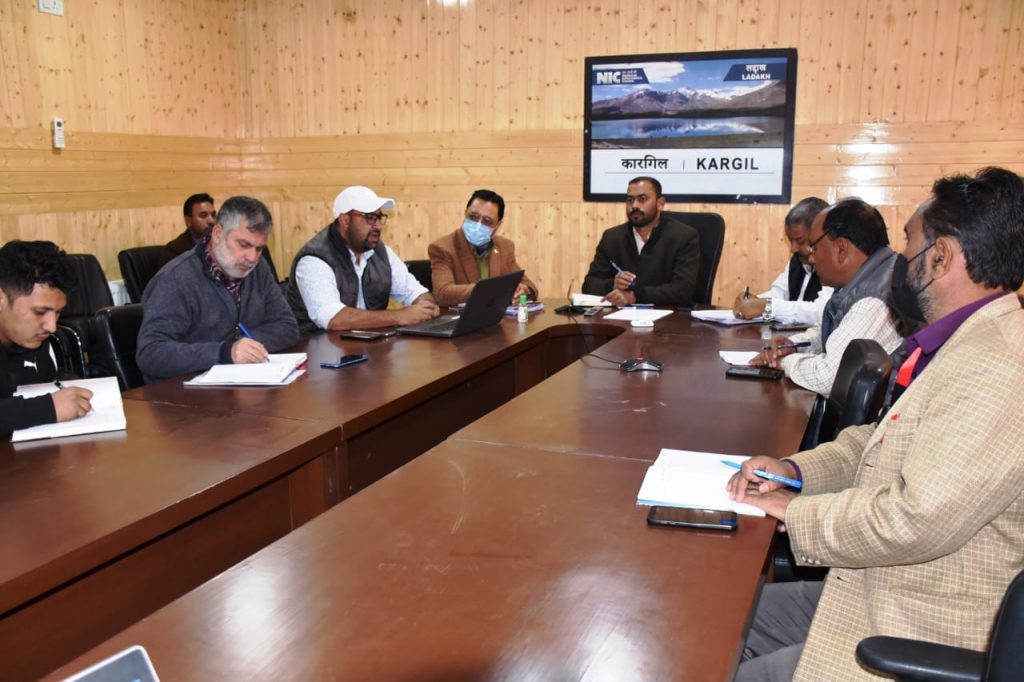 Aadhaar monitoring committee: DC Santosh ask concerned officials to hold awareness prog to cover left out population