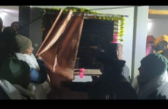 EC Tashi inaugurates community hall at Sou Zanskar; lauds team for its timely completion