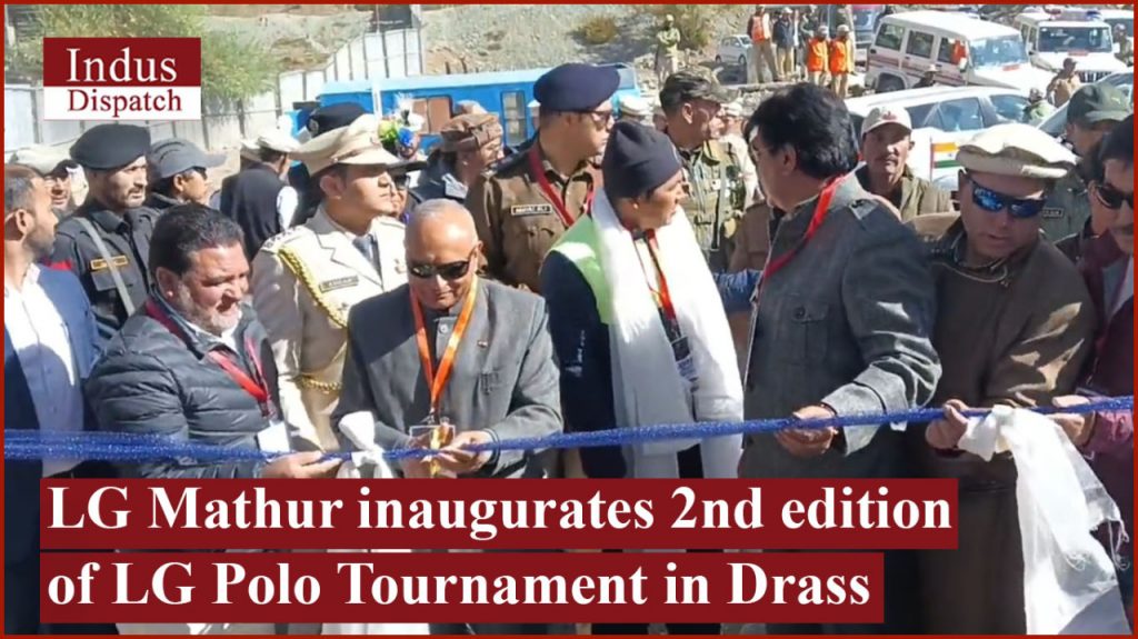 LG Mathur inaugurates 2nd edition of LG Polo Tournament in Drass