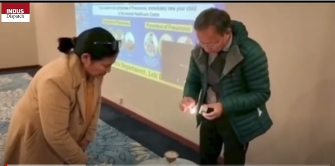 Leh Health Department launches SAANS campaign