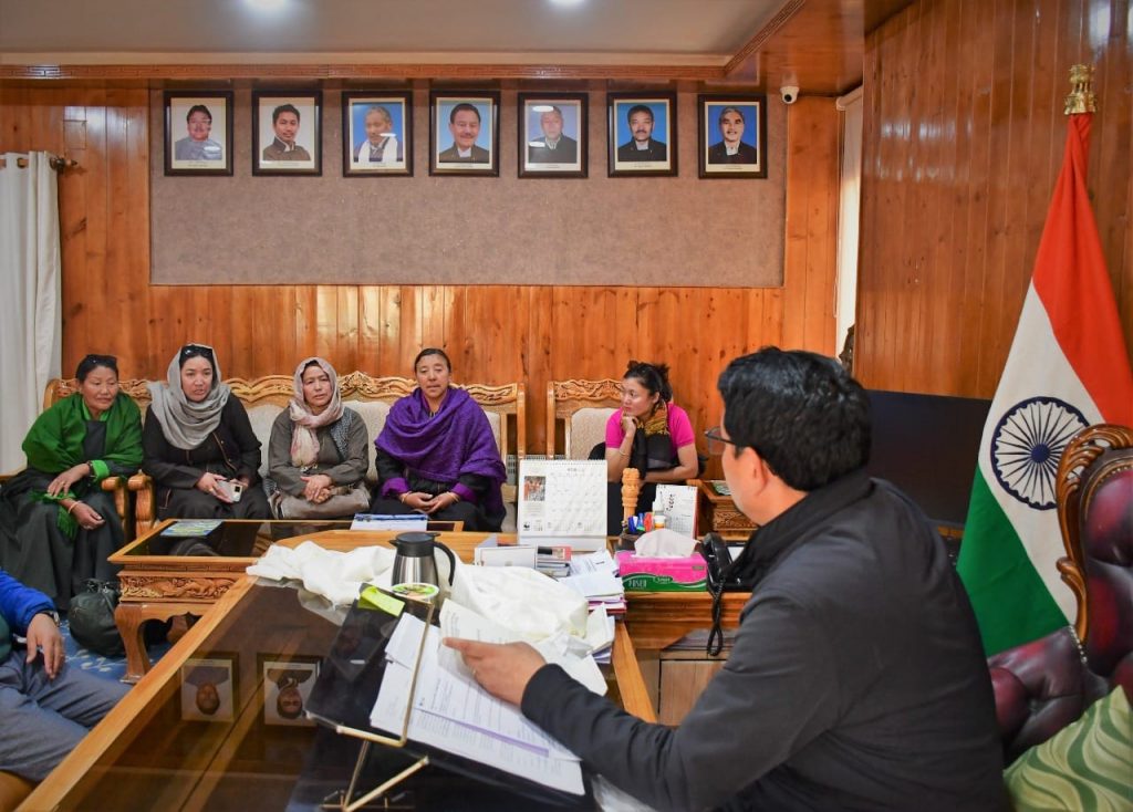 LBA women’s wing discusses various issues with CEC Tashi Gyalson