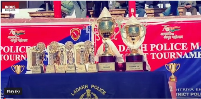 DLS Shimsa wins Ladakh Police Martyrs Memorial Cricket Tournament-2022