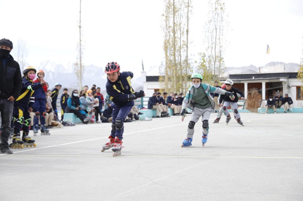 1st UT Ladakh Fastest Roller-Skating Championship 2022 commences