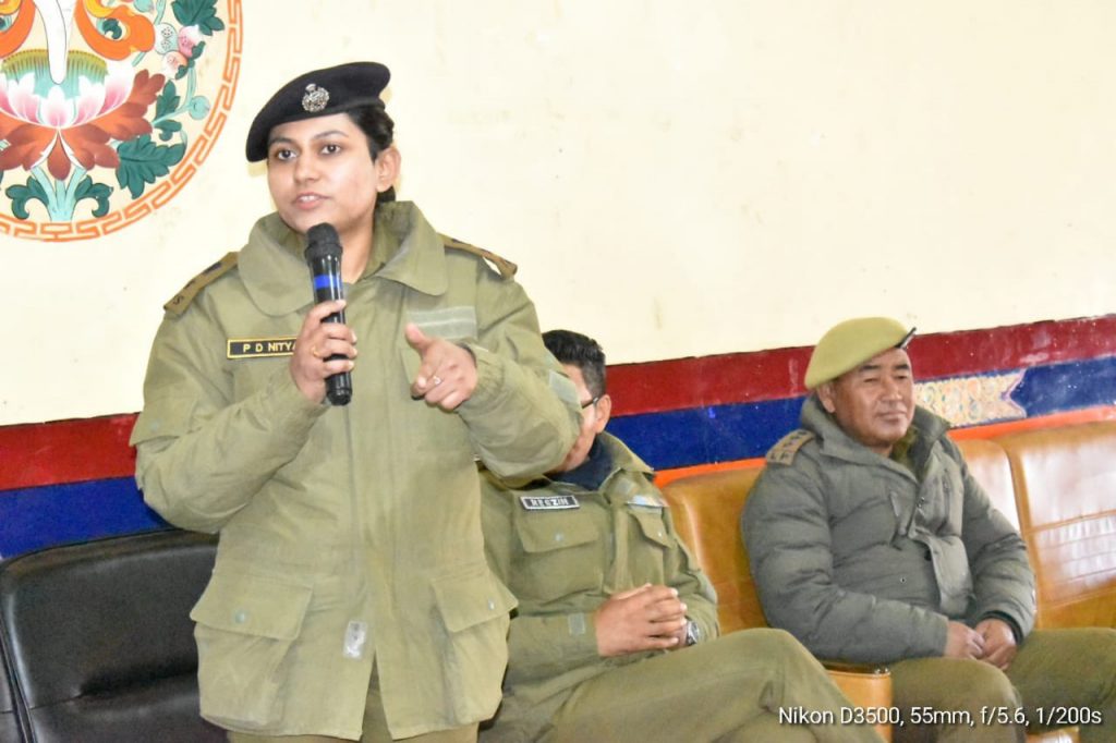 District Police starts “SATARKTA Hi BACHAV” Campaign in Leh