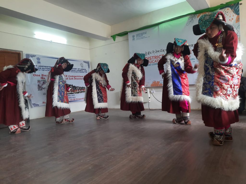 DIET Leh organises State-level Folk Dance Competition