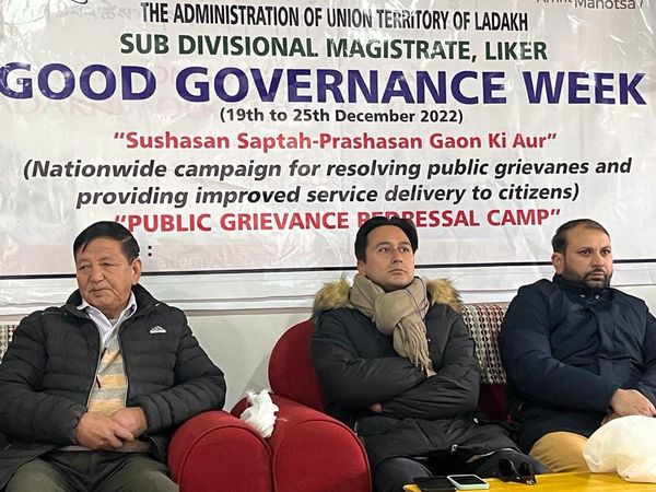 Special outreach camp organised by SDM Likir at Alchi village