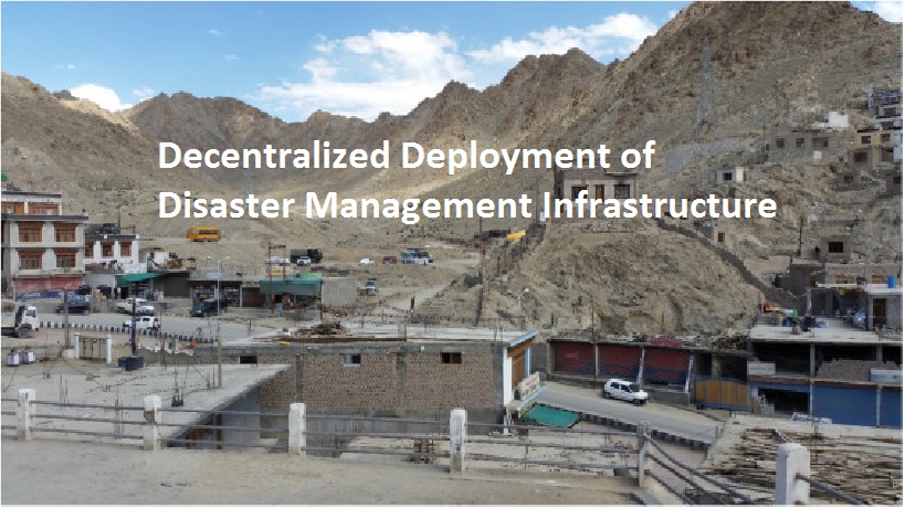 Govt forms UT Level Committee for Decentralized Deployment of Disaster Management Infrastructure