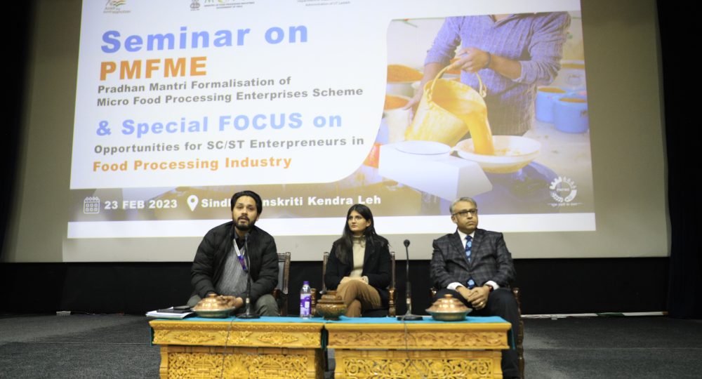 Industries and Commerce Ladakh organises PMFME seminar in Leh