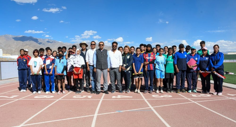 Leh Joins in Celebrating National Sports Day with Zeal