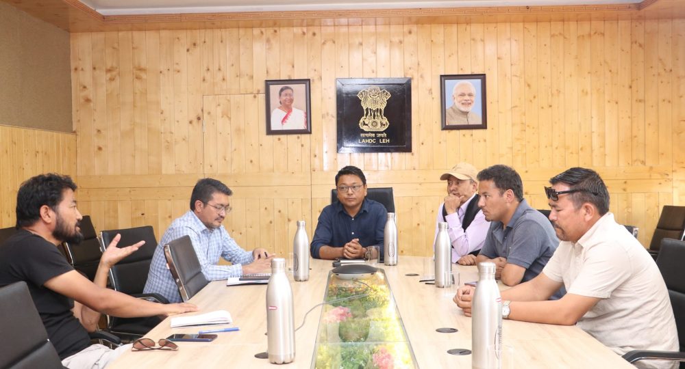 Angchuk chairs meeting regarding upcoming 2nd edition of Nubra Sports, Adventure Festival