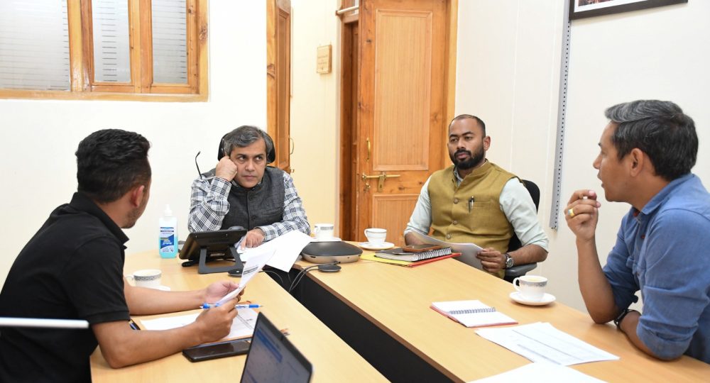 Principal Secretary Sanjeev Khirwar presides meeting of Prime Minister’s Awas Yojana Urban